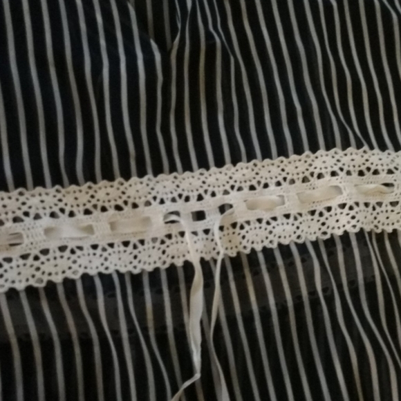 Striped bathing suit coverup - Picture 2 of 3